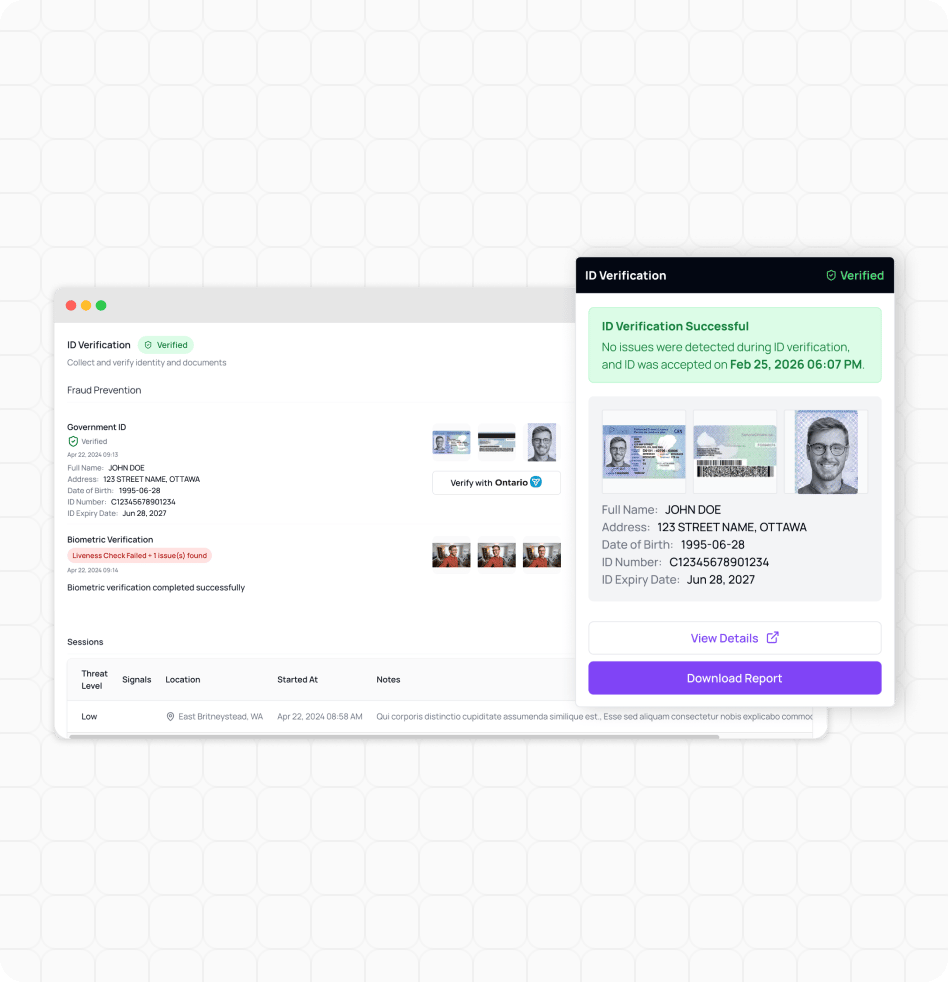AVA® Copilot - ID Verification and Fraud Prevention