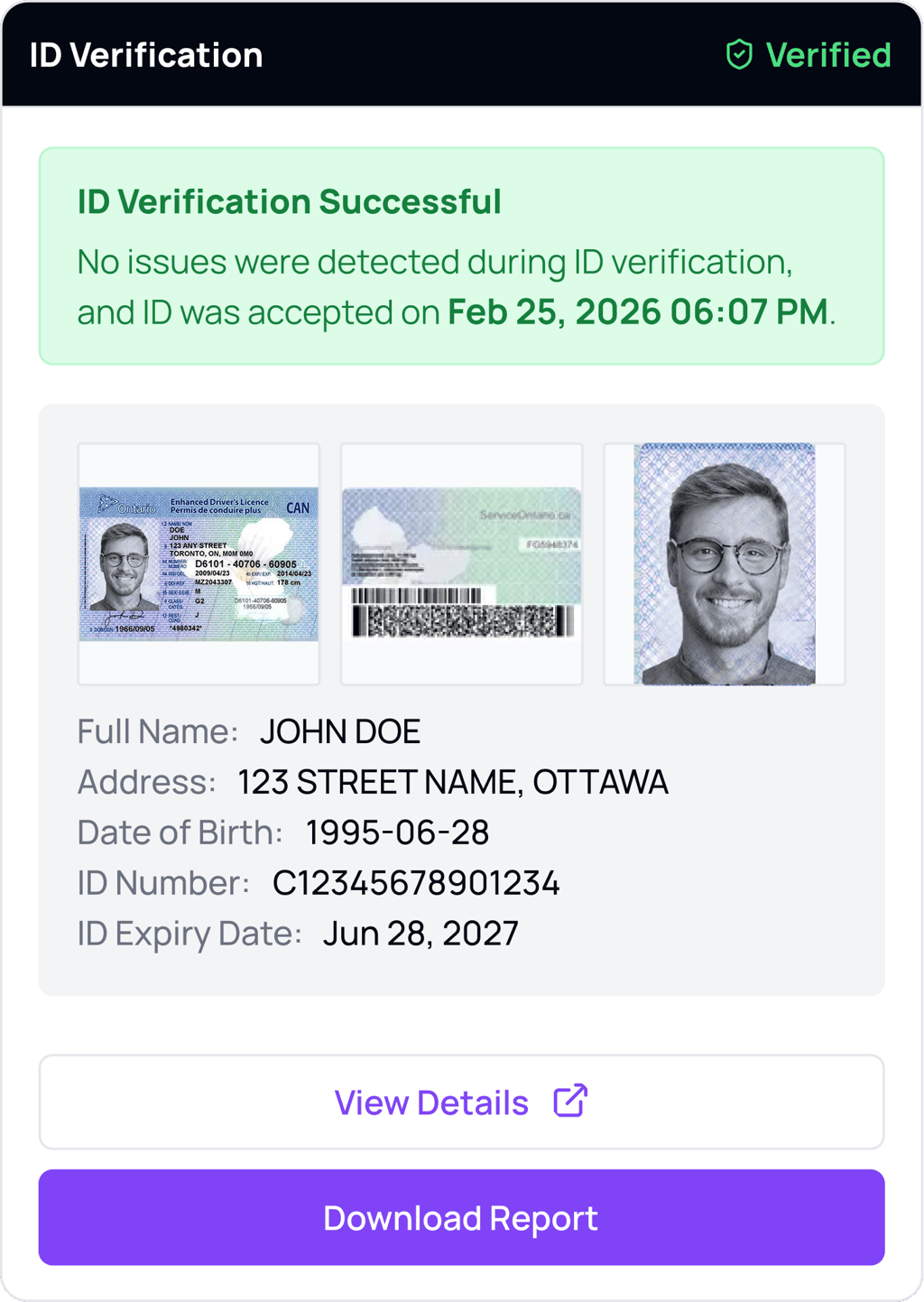 AVA® ID Verification