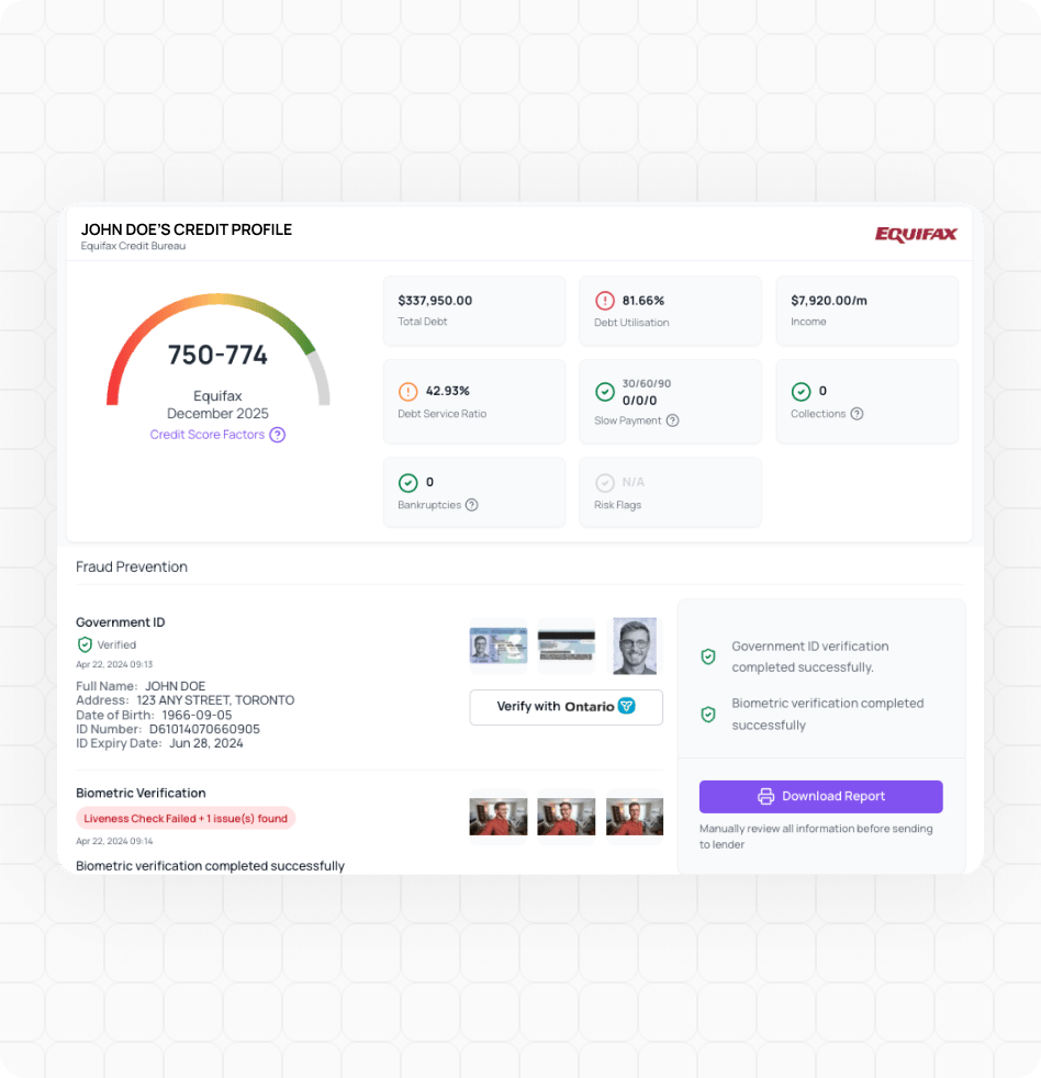 VeriDrive - Lender Reports
