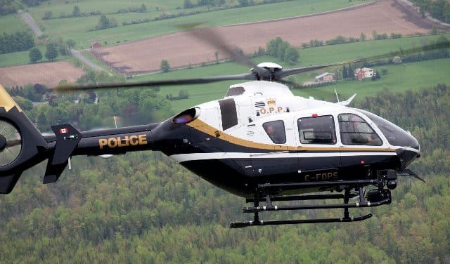 Ottawa Police to Get OPP Helicopter to Help Fight Car Theft