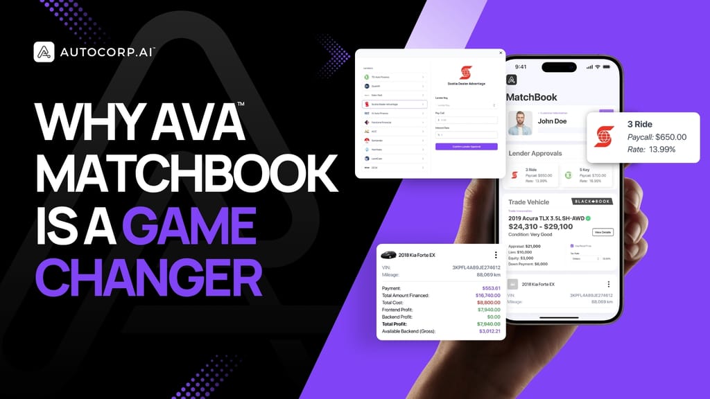 Introducing AVA™ MatchBook: Maximize Profit on Every Deal With Automatic Inventory & Lender Matching