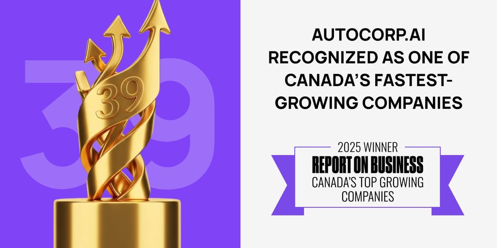 Autocorp.ai Recognized as One of Canada’s Fastest-Growing Companies
