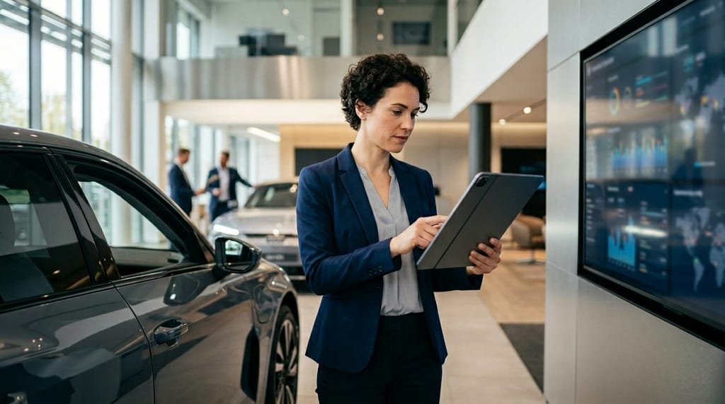 The Modern Car Salesperson: Tech-Savvy and Data-Driven