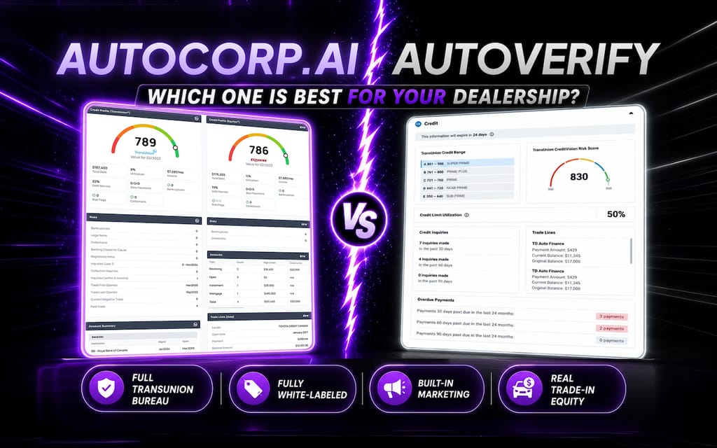 AutoVerify Alternatives: How AVA® by Autocorp.ai Compares for Canadian Dealerships
