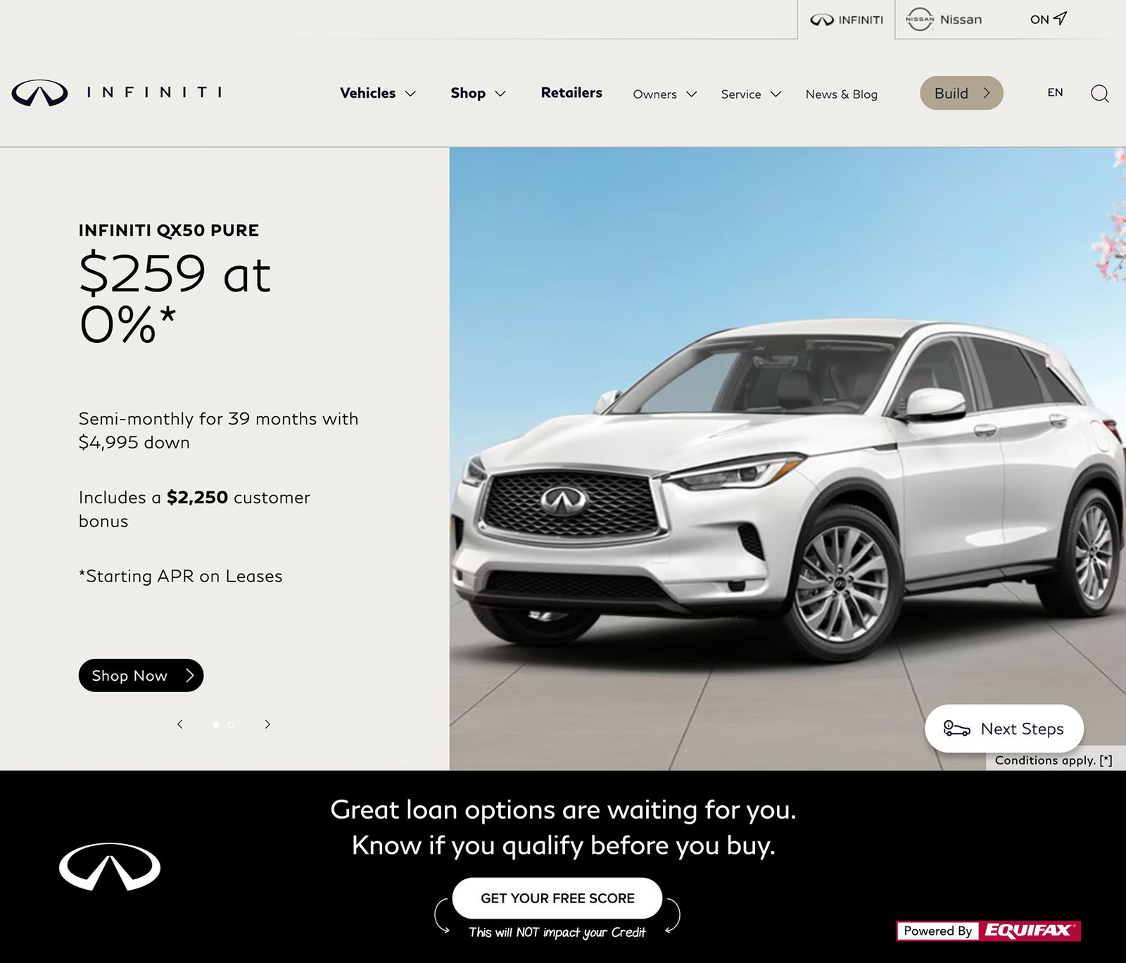 AVA® platform for INFINITI dealerships