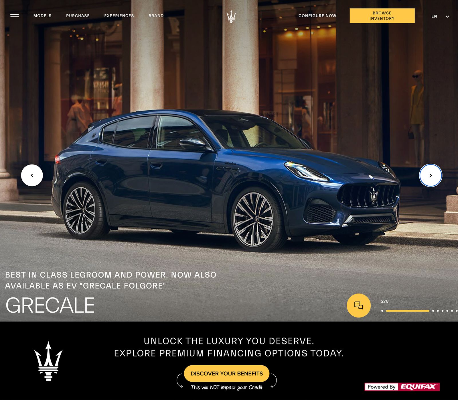 Plateforme AVA® pour concessionnaires Maserati